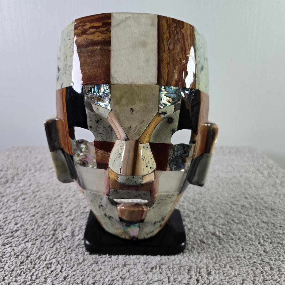 Aztec Burial Death Mask
